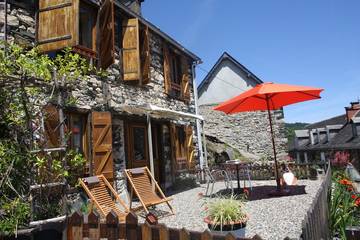 Gîte pour 2 personnes, avec terrasse à Galey