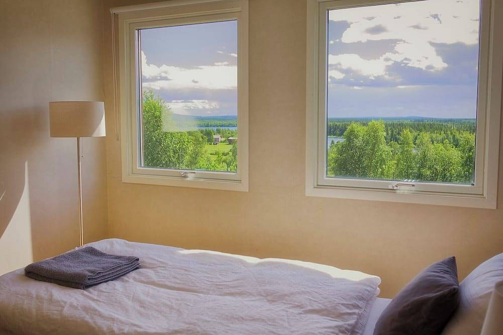 Ganze Wohnung, Rymlig Lägenhet i Lannavara med Älvutsikt Fyra Rum, Plats för 6 Personer in Kiruna, Lappland (Schweden)