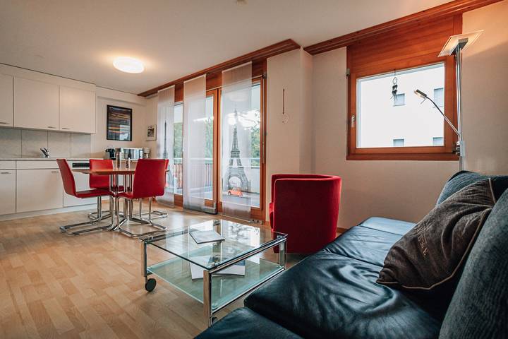 Ferienwohnung für 4 Personen, mit Balkon in Flims Laax Falera