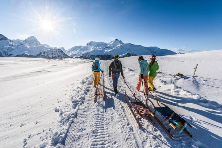 Hôtel pour 6 personnes, avec sauna et jardin, adapté aux familles à Bivio - 4