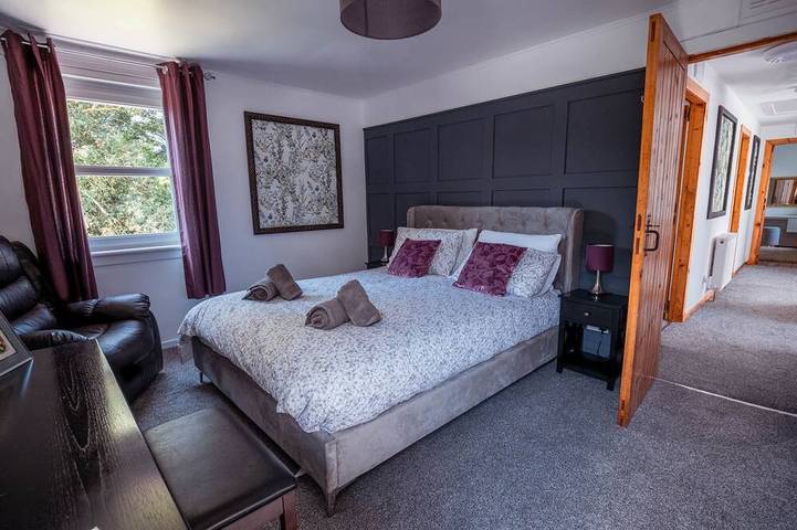 Grande maison de campagne avec jardin, sauna, jacuzzi & salle de jeux par Get Better Getaw in Dumfries and Galloway