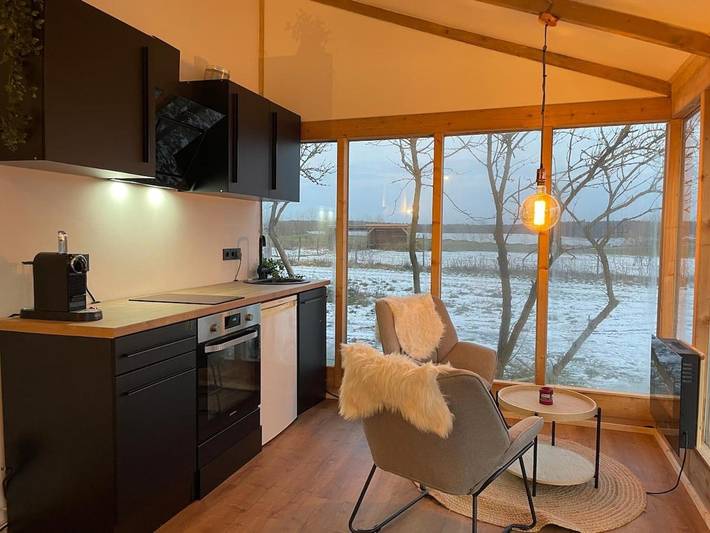 Ferienhaus für 2 Personen, mit Terrasse und Garten sowie Ausblick