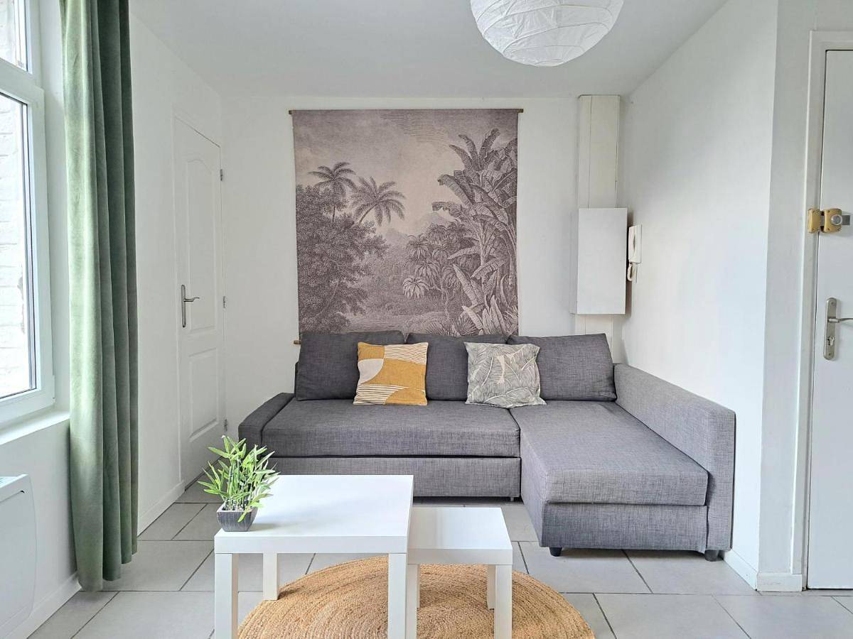 Appartement entier, Cozy studio - 300 meters from Croix metro center in Croix (homonymie), Région de Lille