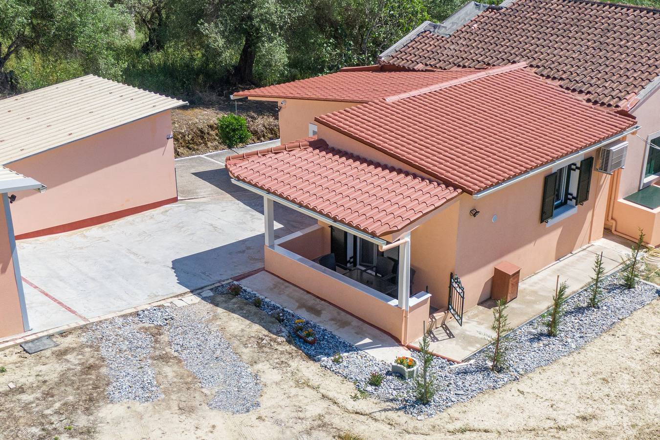 Ganze Wohnung, Apartment 'Luxury Stay' mit Bergblick, Wlan und Klimaanlage in Sidari, Korfu