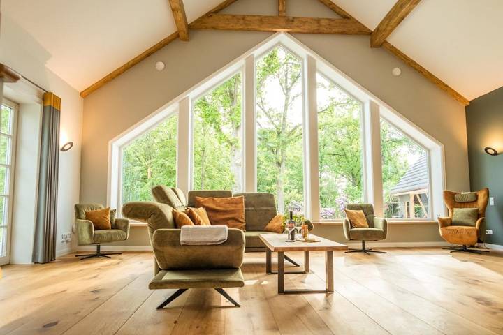 Ferienhaus für 8 Personen, mit Terrasse und Garten sowie Sauna und Ausblick in Bispingen - 3