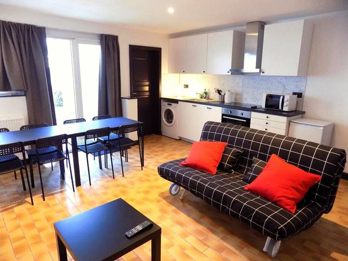 Gîte pour 6 personnes, avec terrasse à Charleroi - 4