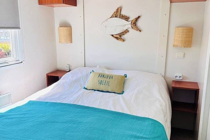 Camping pour 5 personnes, avec piscine et jacuzzi ainsi que terrasse et sauna à Ramatuelle - 2