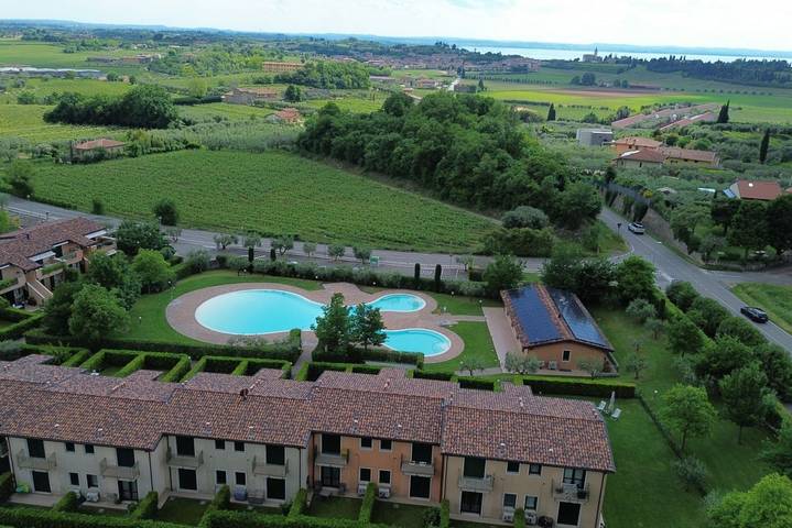 Ferienwohnung für 2 Personen, mit Garten und Pool in Cavaion Veronese