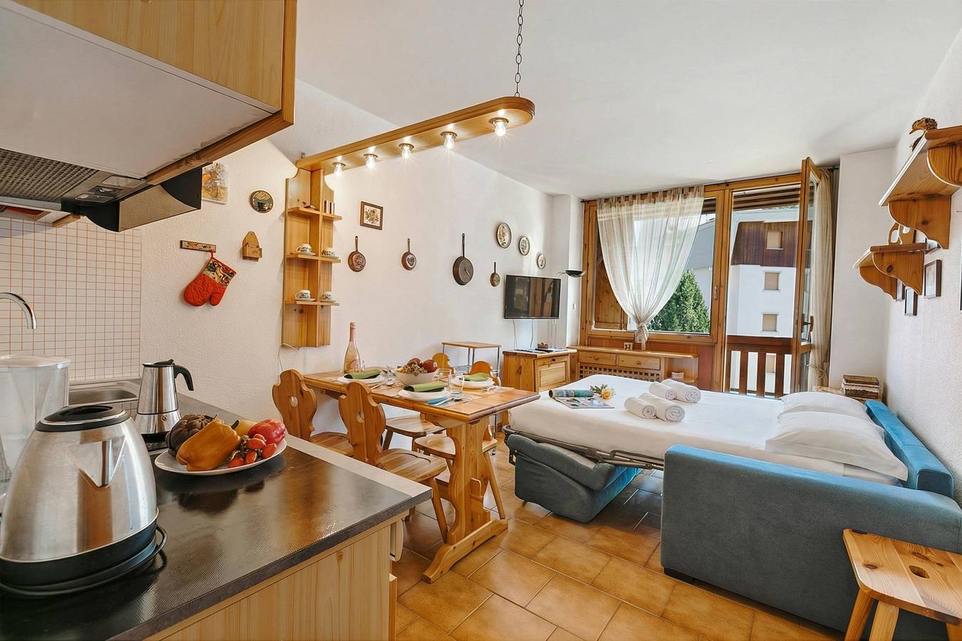 Appartement entier, Studio Valleverde 11D Ski In Ski Out in Sestrières, Via Lattea