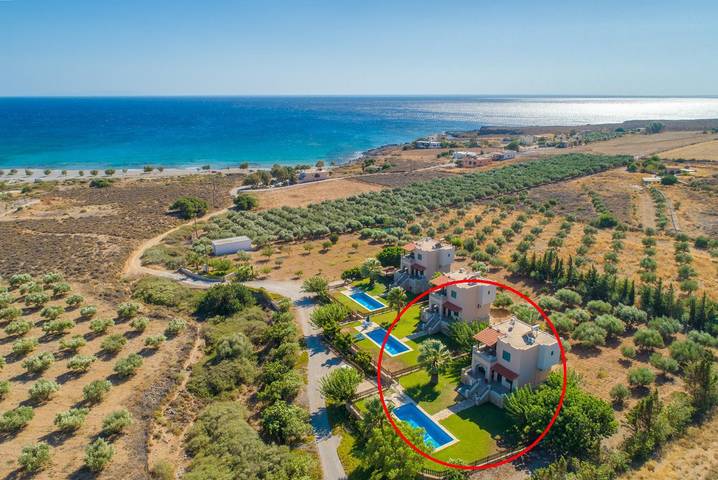 Villa für 5 Personen, mit Garten und Meerblick in Chania und Umgebung - 2