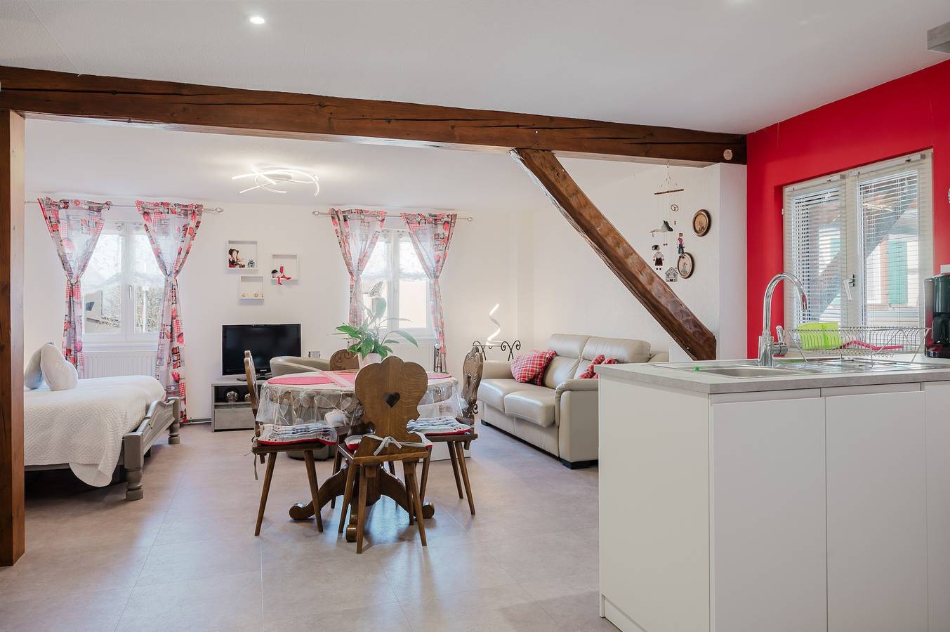 Estudio entero, Acogedor refugio en Fortschwihr cerca de Colmar, ideal para dos in Fortschwihr, Región de Colmar