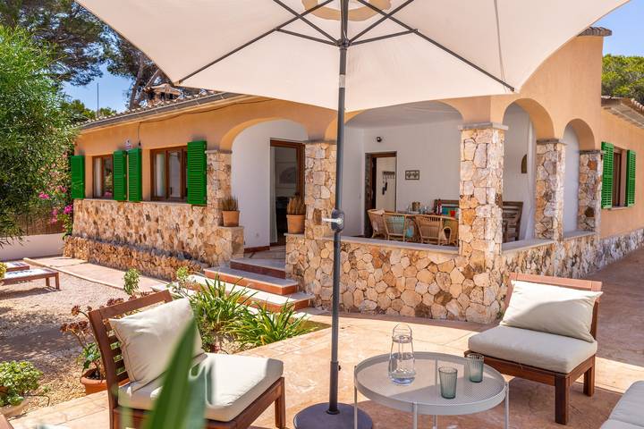 Finca für 6 Personen, mit Garten in Cala Mondrago - 4