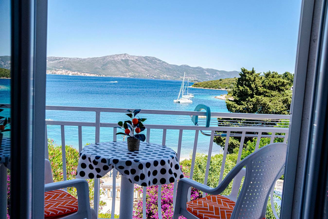 Cijeli apartman za odmor, S 1 - studio just 50m from the beach with sea view in Korčula (Dalmacija), Korcula