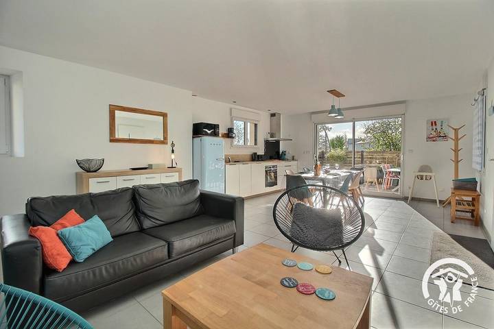 Gîte pour 4 personnes, avec jardin et terrasse, animaux acceptés