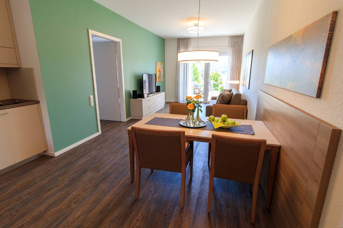 Ganze Wohnung, Ferienwohnung 'Auszeit Mit Pflege - Fewo 3' mit Privatterrasse, Gemeinschaftsgarten und Wi-Fi in Sankt Georgen im Schwarzwald, Mittlerer Schwarzwald