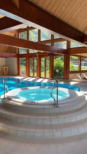 Hôtel pour 2 personnes, avec vue et jardin ainsi que sauna et piscine, animaux acceptés à Thannenkirch