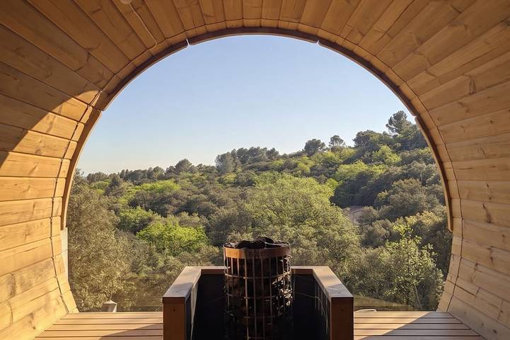 Appartement de vacances pour 2 personnes, avec piscine ainsi que sauna et jacuzzi