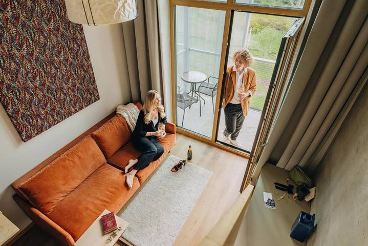 Appart’hôtel pour 2 personnes, avec balcon et jardin
