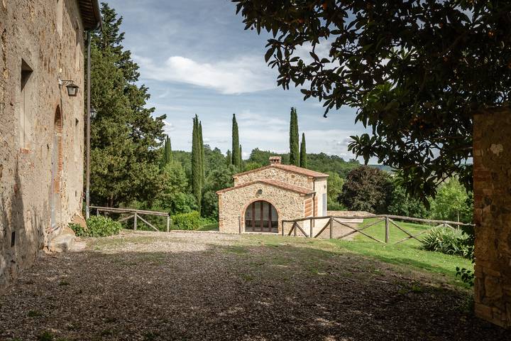 Ganze Wohnung, Retreat in Chianti: Dioniso-Spa & Vineyard in Castellina in Chianti, Chianti