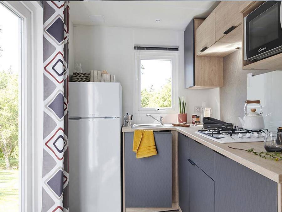 Camping Les Pins d'Oléron - Mobilhome 4 personnes - Mobile-home Grenadines**** 4 personnes in Le Grand-Village-Plage, Côte de Beauté