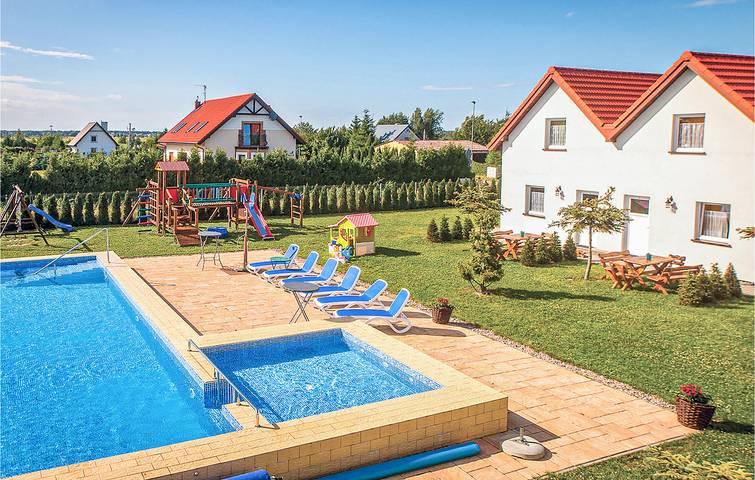 Ferienhaus für 5 Personen mit Sauna in Darłowo, Powiat Sławieński
