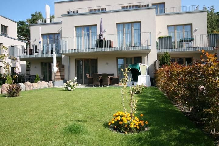 Ferienwohnung für 3 Personen, mit Garten am Dierhagen Strand