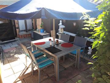 Ferienwohnung für 7 Personen, mit Garten und Terrasse sowie Pool, mit Haustier in Thurnau