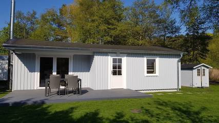 Bungalow für 4 Personen, mit Terrasse und Garten, mit Haustier in Zingst