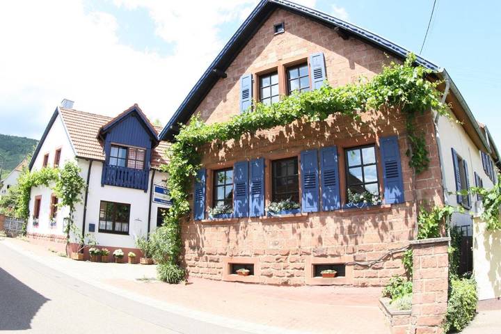 Ferienhaus für 3 Personen, mit Ausblick und Terrasse, mit Haustier