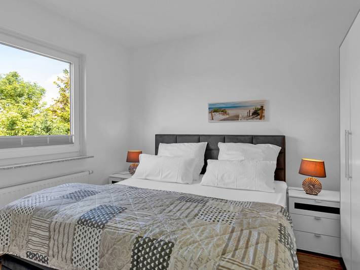 Ferienwohnung für 6 Personen, mit Balkon und Terrasse sowie Garten in Warwerort - 3