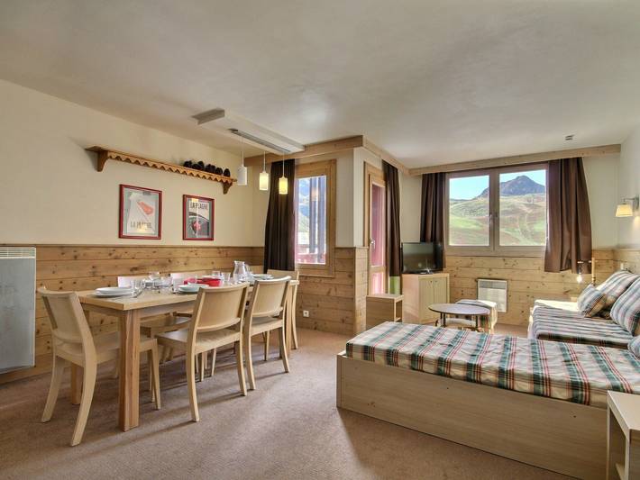 Gîte pour 7 personnes, avec Balcon dans Belle Plagne