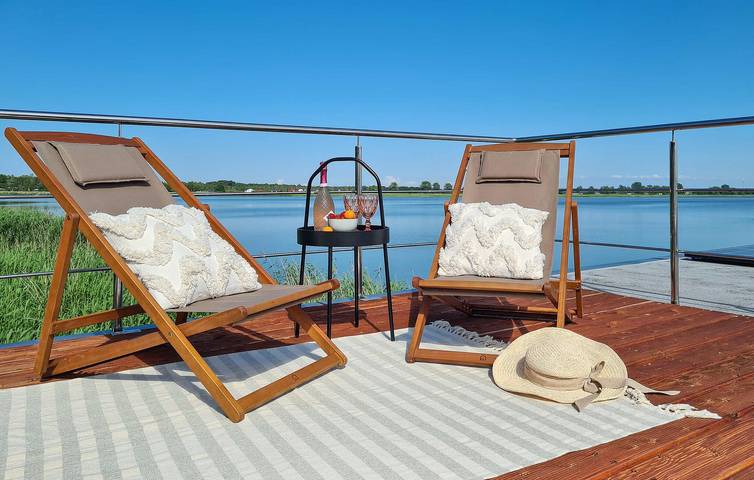 Hausboot für 5 Personen, mit Terrasse und Seeblick in Polen - 4