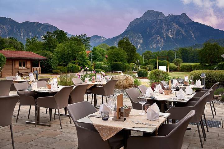 Hotel für 2 Personen, mit Garten und Sauna, kinderfreundlich bei Neuschwanstein - 4
