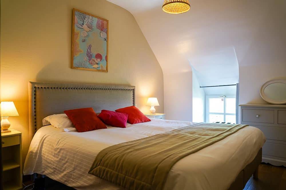 Ferienhaus-Hütte-Nasszelle-Meerblick-Logis N2 in Cancale, Mont-Saint-Michel-Bucht