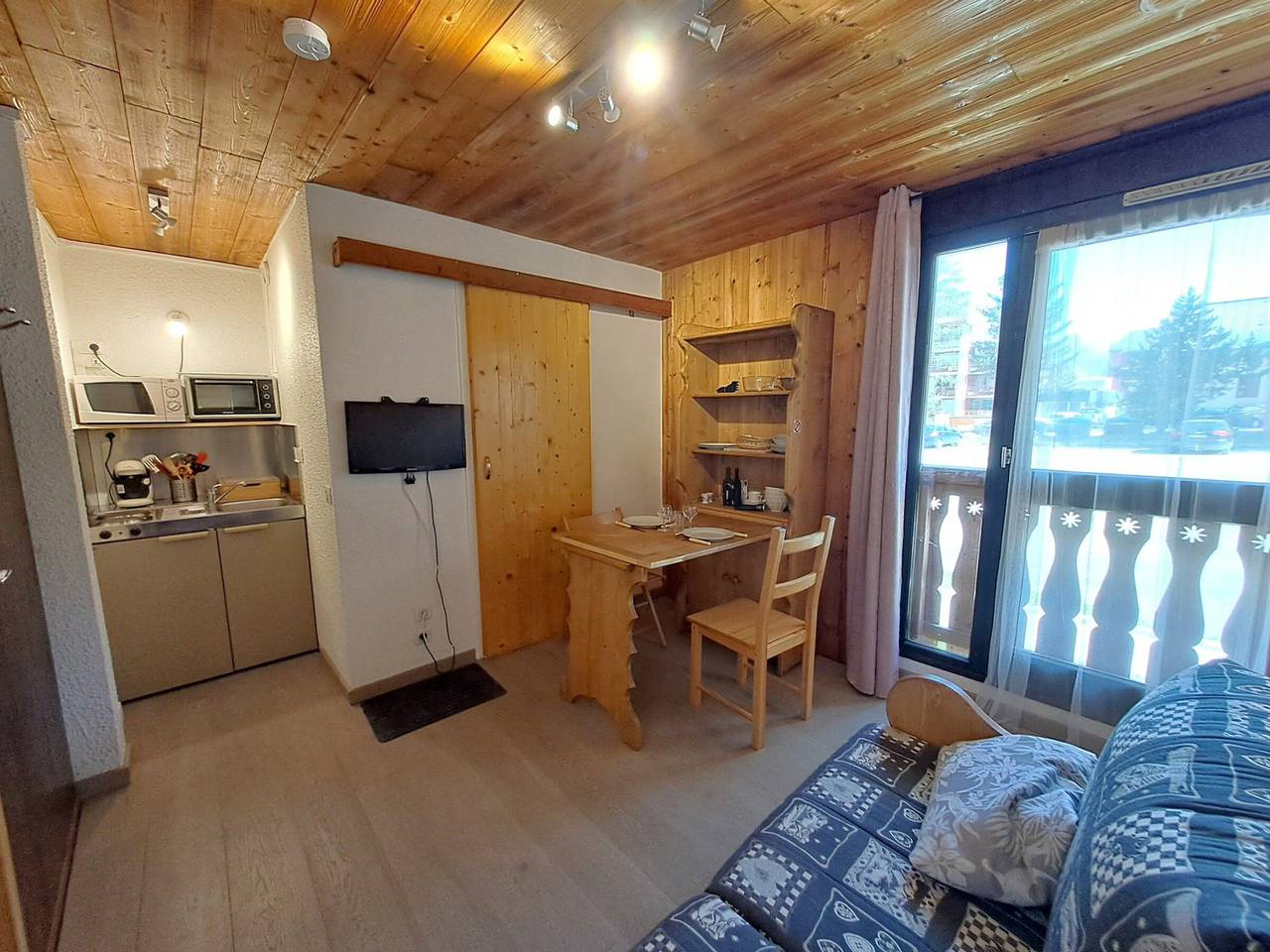 Studio entier, Studette rénovée 2 personnes, centre Les Deux Alpes in Mont-de-Lans, Les Deux Alpes