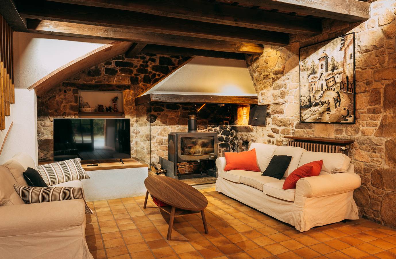 Can Pla – Abschalten, um sich zu verbinden in Sant Hilari Sacalm, Girona Provinz