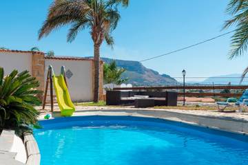 Villa Con Piscina per 6 Persone in Provincia di Palermo, Sicilia, Foto 2