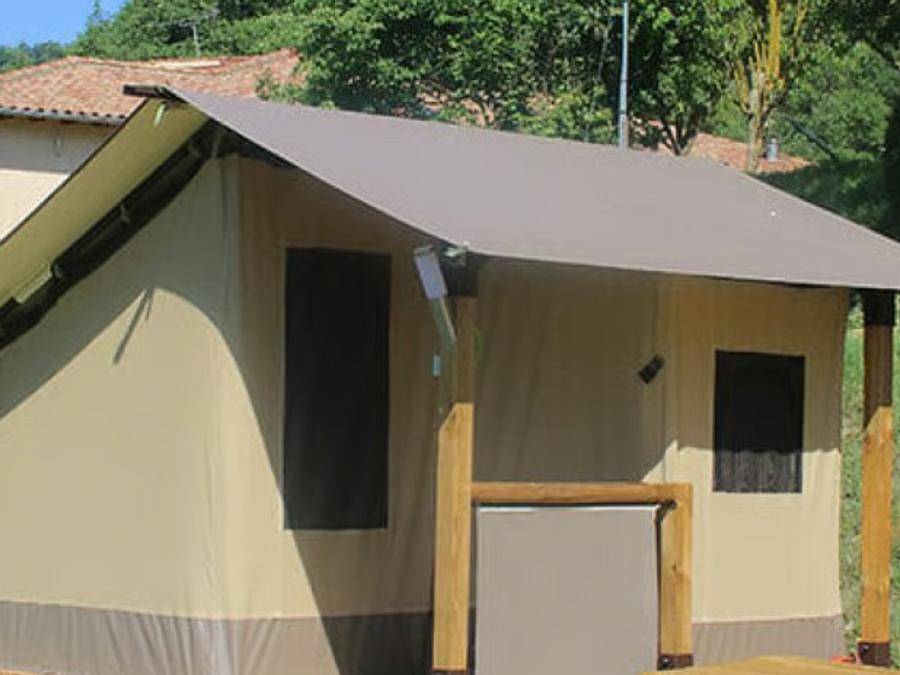 Camping Vidrà - Tente en toile et en bois 2 personnes - Safari Glàmping in Vidrà, Pyrénées catalanes