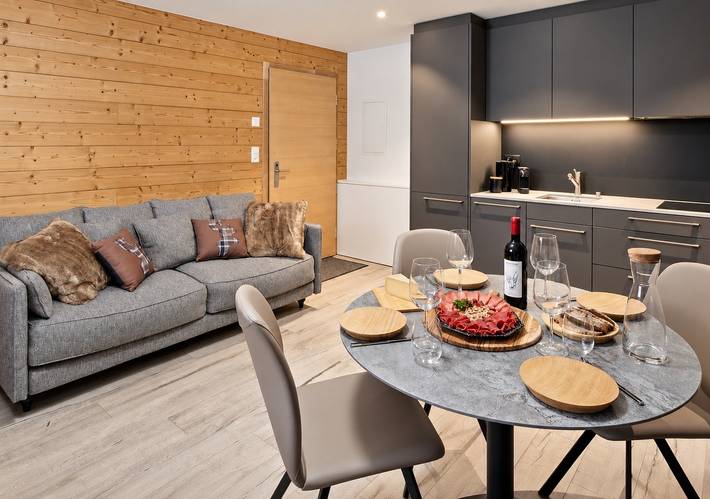 Hütte für 2 Personen, mit Balkon und Balkon/Terrasse sowie Garten und Sauna in Anniviers