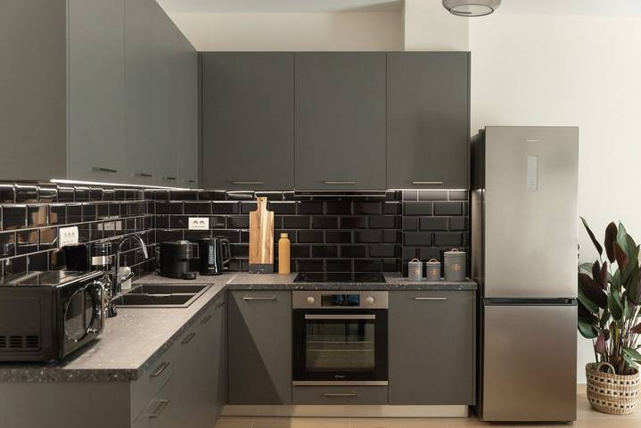 Appartement entier, Appartement de vacances pour 5 personnes avec balcon in Région d'Iraklio-Héraklion