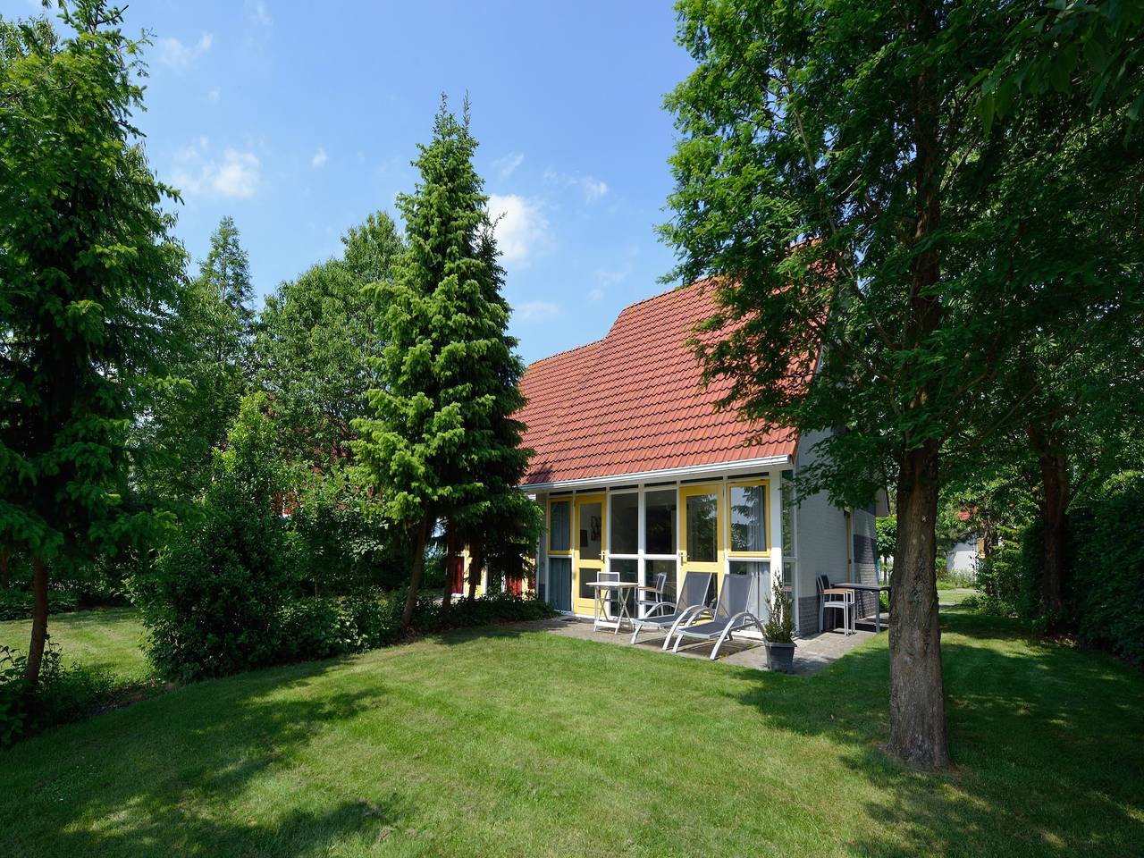 Ontspannend verblijf met terras in Slochteren (gemeente), Provincie Groningen