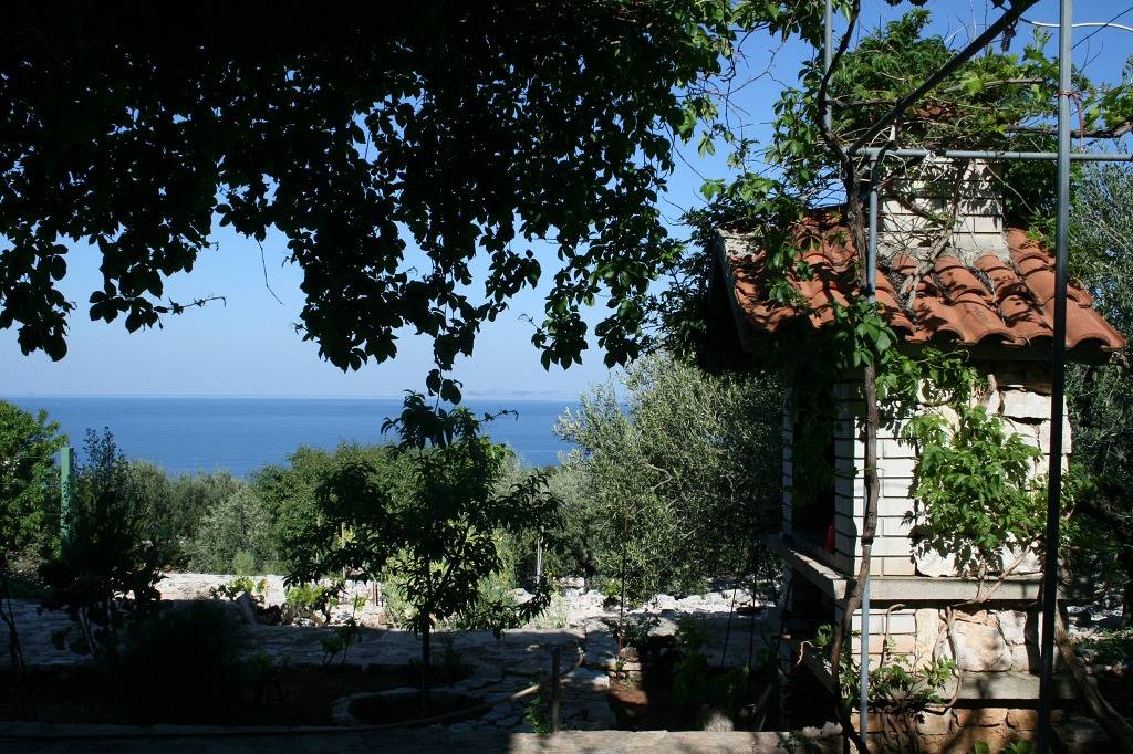 Ferienhaus in Primošten mit Meerblick, Terrasse, Klimaanlage, W-Lan (54-1) in Primošten, Šibenik-Knin