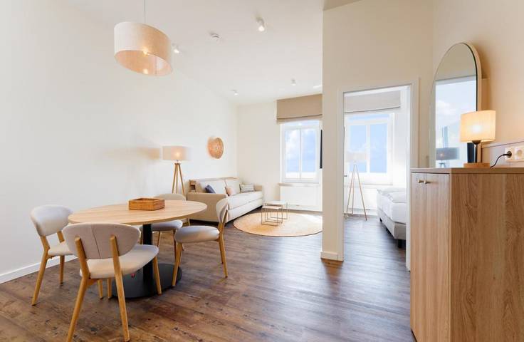 Ferienwohnung für 2 Personen, mit Pool und Ausblick sowie Sauna, mit Haustier - 1