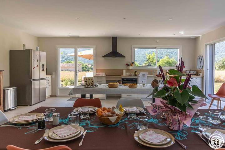 Maison de vacances pour 15 personnes, avec Terrasse et Jardin