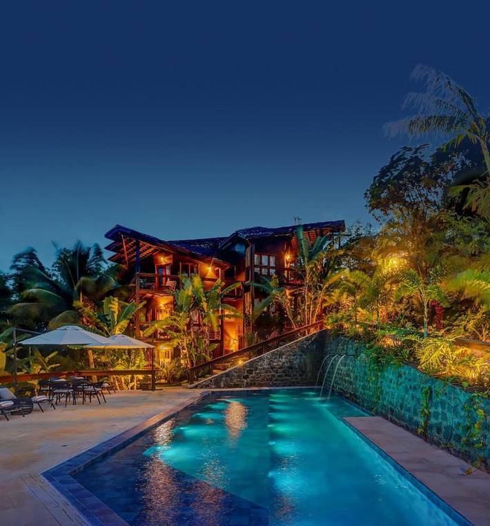 Pousadas para 3 pessoas, com jardim e vista e ainda piscina em Itacaré