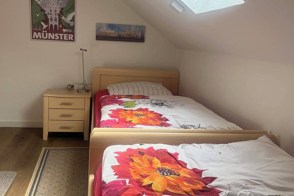 Ganze Wohnung, Natur und Ruhe 🍀 Gemütliche , ruhige  2  Zimmer Ferienwohnung in Münster. in Roxel, Münster
