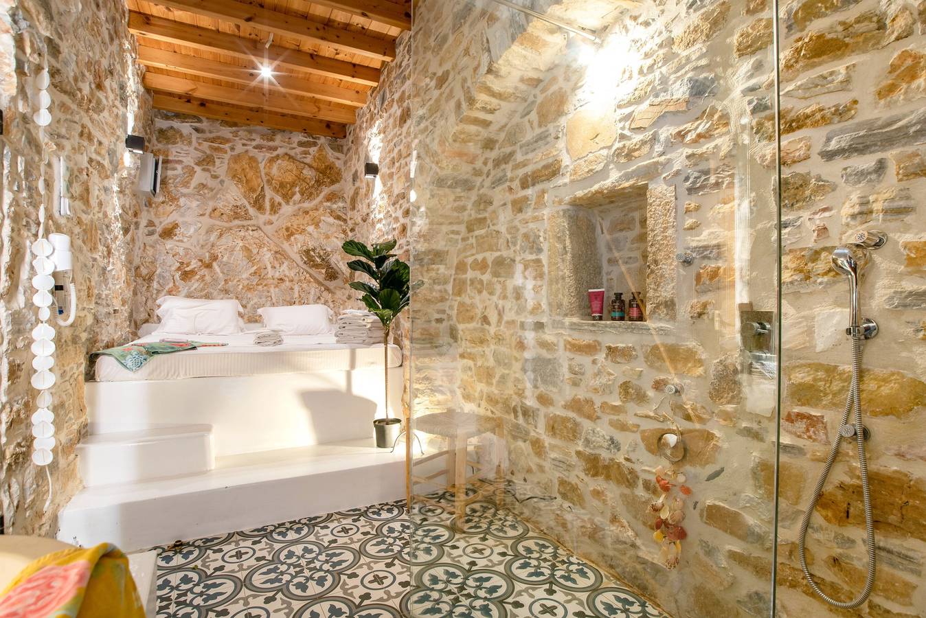 Maison de vacances « Dreaming of Greece 2 » avec vue sur la montagne, terrasse privée et Wi-Fi in Cyclades