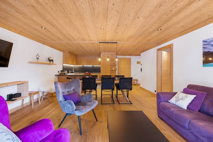 Hütte für 5 Personen, mit Balkon und Balkon/Terrasse in Grimentz