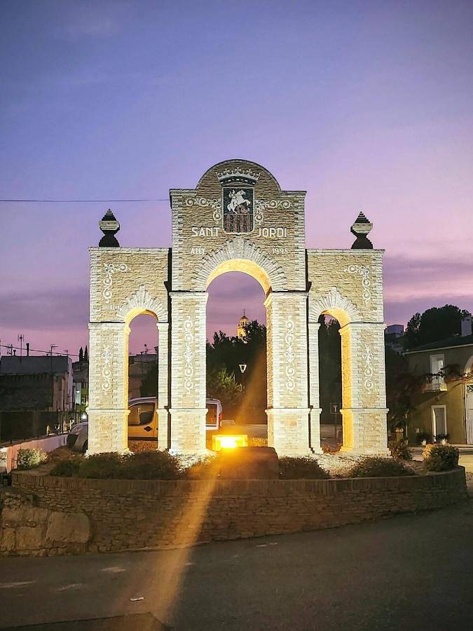 Casa rural para 4 personas, con vistas además de piscina y jardín en San Jorge - 4