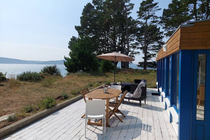 Location de vacances pour 4 personnes, avec Terrasse à Hanvec